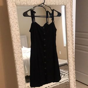 Top Shop US Size 8 Black Dress. Worn Once.